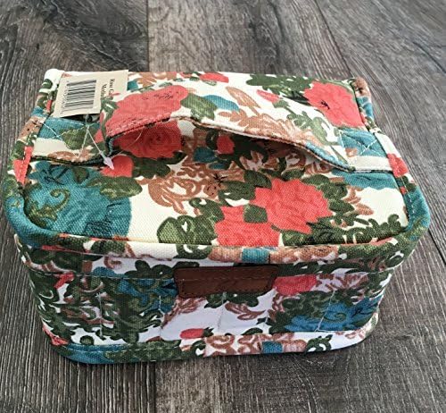 Essential Oil Carrying Case, Holds up to 30 Bottles (15ml) - Rose Garden by AlwaysNature