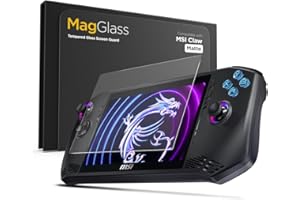 magglass Matte Screen Protector for MSI Claw, Anti Glare Tempered Glass Display Guard (Handheld Gaming Console)
