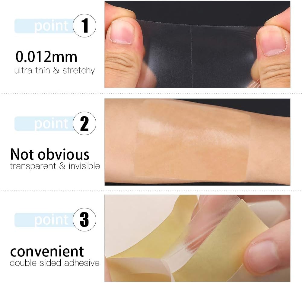 Antiperspirant Women,Antiperspirant for Men,Underarm Pads for Sweating,Armpit Prevent Sweat Pads,Transpapent Disposable Underarm Armpit Antiperspirant Sticker Anti Sweat Keep Dry Sticker Protector - Image 3