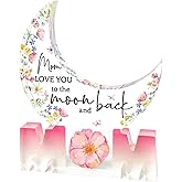 Gift for Mom Christmas Gifts from Daughter Son Acrylic 5.0 x 5.0 Inches Christmas Thanksgiving Birthday Valentine's Day Gifts for Mom, Gifts Ideas for Mom Pink