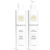 Innersense Organic Beauty - Natural Clear + Calm Hypoallergenic Clarity Hairbath + Conditioner Duo | Non-Toxic, Cruelty-Free Haircare (10 fl oz | 295 ml)