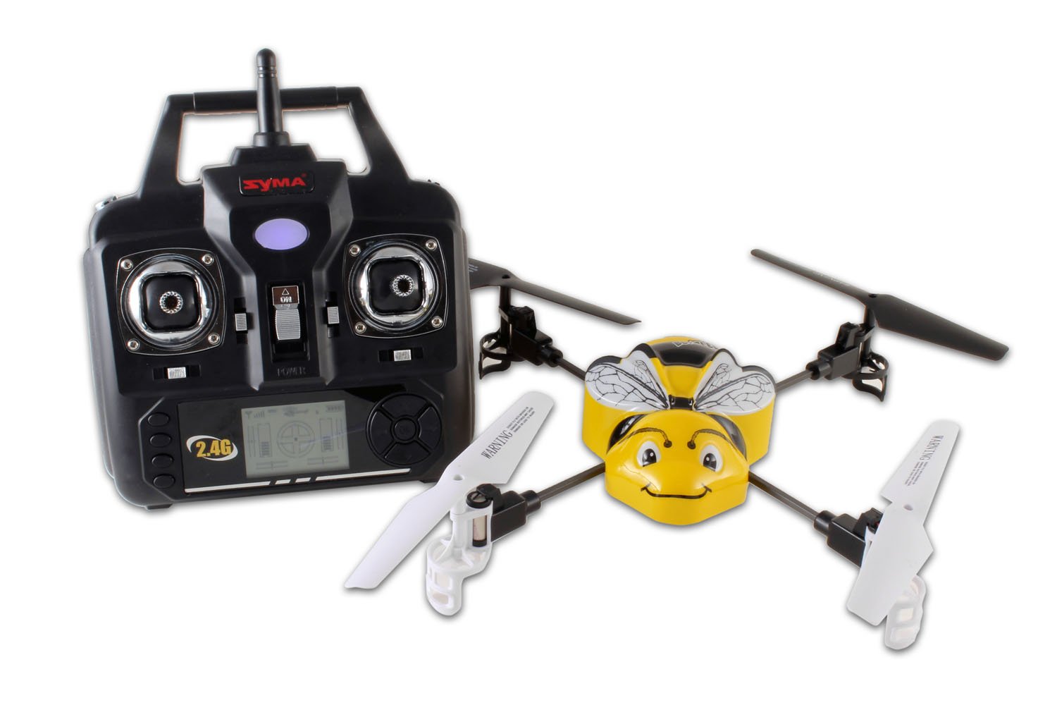 Amazon.com: Syma X1 4 Channel 2.4G RC Quad Copter - BumbleBee: Toys & Games