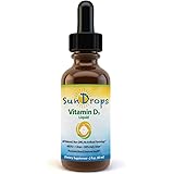 Vitamin D Drops for infants - Non-GMO, Gluten-free, all Natural - D3 400 IU = 1 drop = 100% Daily Value - Safe & Easy Concentration for your Baby - 60 mL (2 fl oz) = over 2,000 Doses! - Easy-to-Use bulb dropper - No artificial Flavoring, Preservatives, or Colors