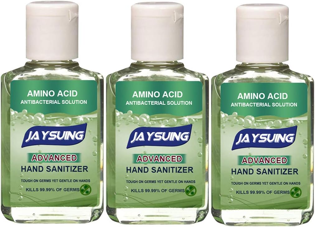Hand Wash 3PC Portable No Wash Quick Drying Advanced Hand Wash Soothing Gel 180ML