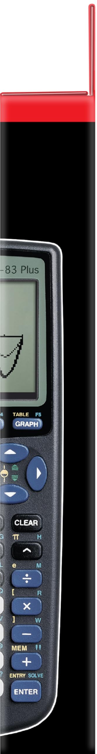 Texas Instruments TI-83 Plus Graphing Calculator, Gray, Standard