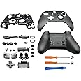 Hzxkqmil Replacement Housing Shell Kit for Xbox Elite Series 2 Controller, Full Shell Case Cover Set Faceplates Middle Frame ABXY LT RT Buttons LB RB Bumper Accessories Tools