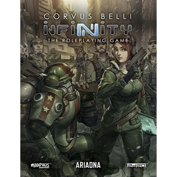 Modiphius – Infinity: Nebula Of Mirrors – Spionagekampagne Für Das RPG (Englisch) – Volle Action Im Human Sphere