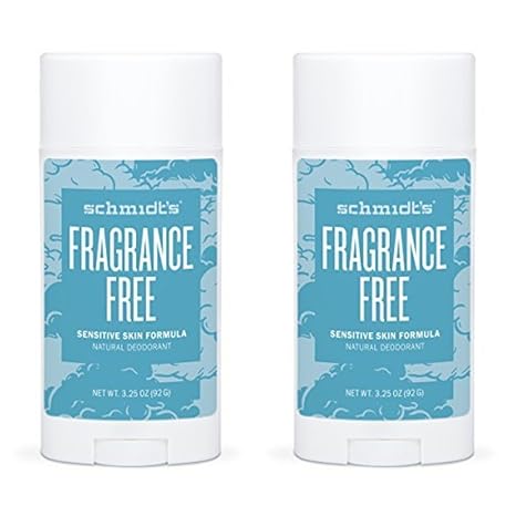 Schmidts Deodorantsensitive Skin Fragrance Free 325 Oz 92 G 2pc