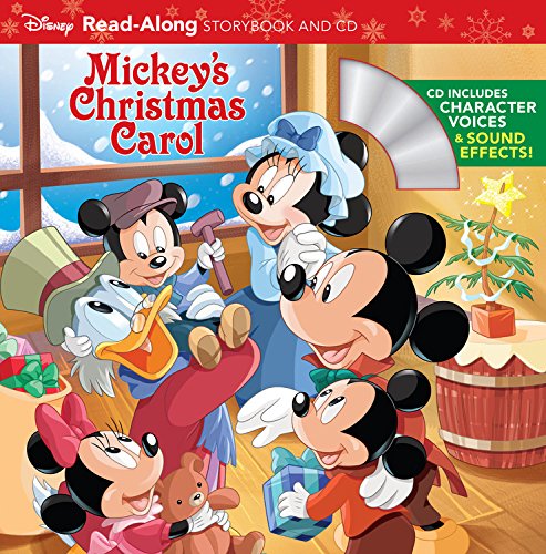 Mickey's Christmas Carol Read-Along Storybook and CD Book Review and