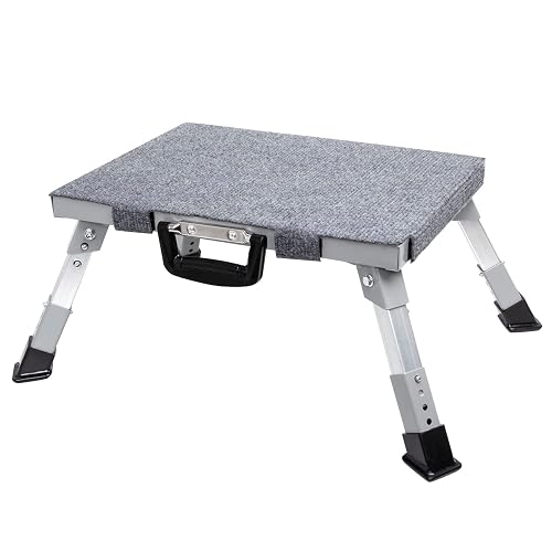 Adjustable Rv Step With Folding Legs Adjustable Height Folding RV Step