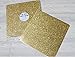 Gold Glitter Cardstock, Paper Supply Station 15 Identical Sheets 12