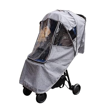 stroller rain cover with zipper