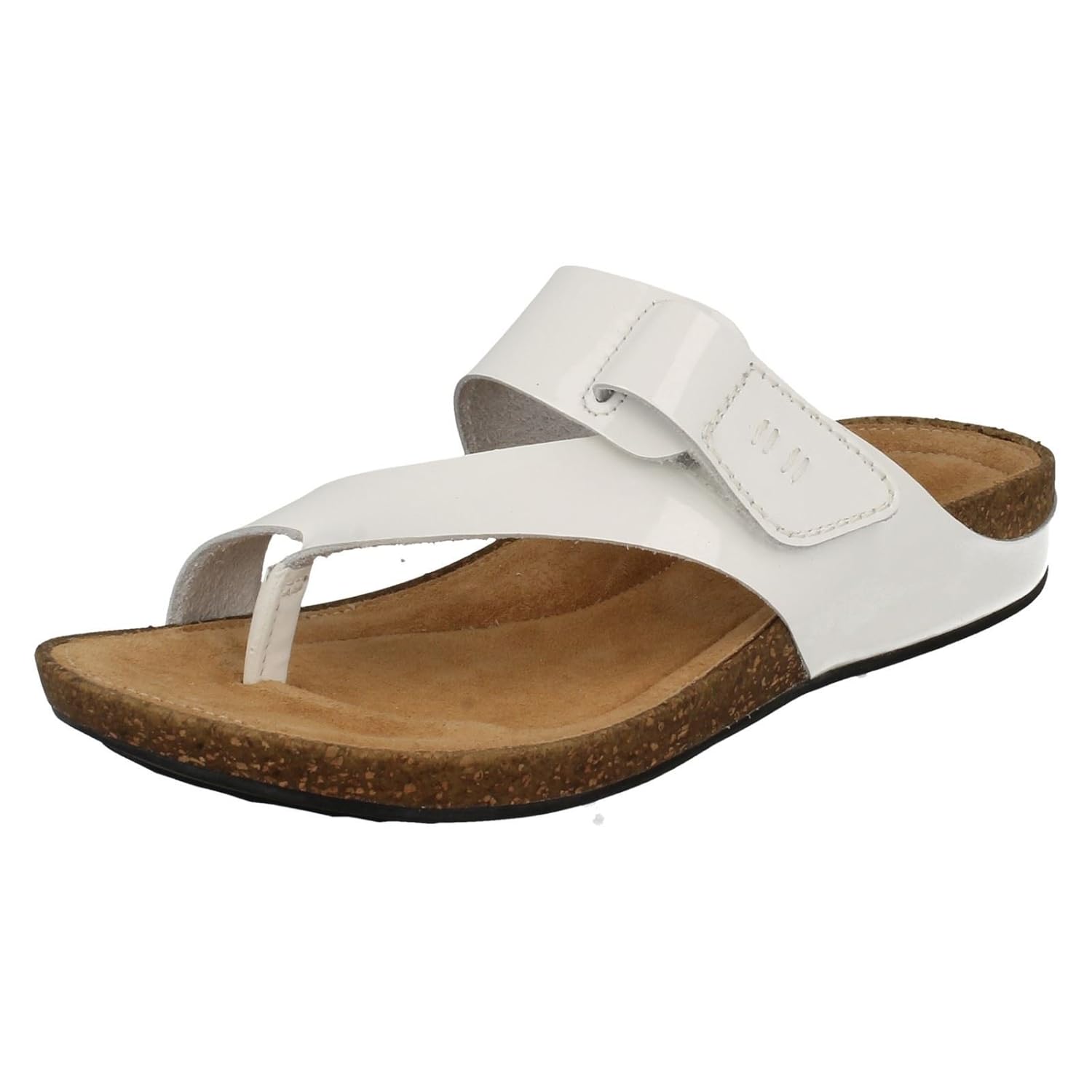 clarks ladies velcro sandals