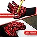 Heat Resistant Gloves Perfect For BBQ Glove Grilling Cooking Hot Ovens Gloves Protect Your Hands From Extreme Heat Double Layered fireplace gloves Without Fear 100% Cotton Inner (1 Pair) 932°F (30 CM)