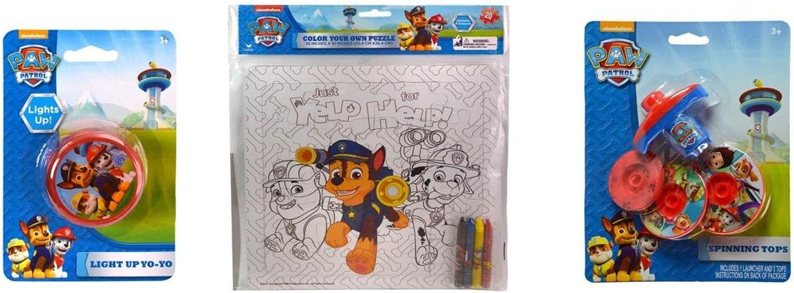 paw patrol spinning light