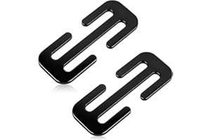 2pcs Metal E Clips Adjuster, Metal Plates Accessories Prevent Chafing Rubbing & Improve Comfort Fit for Various Brands