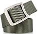 Marino Men’s Nylon Belt, Durable Heavy Duty Military Web Belt Style, Tactical Hunting Belt with Zinc Alloy Buckle