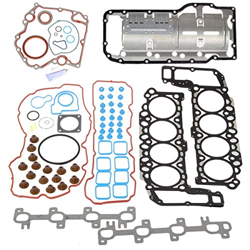 Vincos Full Gasket Set Kit Compatible with Dodge Dakota Durango Ram 1500 Compatible with jeep commander grand Cherokee 99-03 4.7L