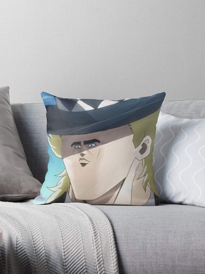 463Opher JoJos Bizarre Adventure Speedwagon meme Pillow Cover Amazon