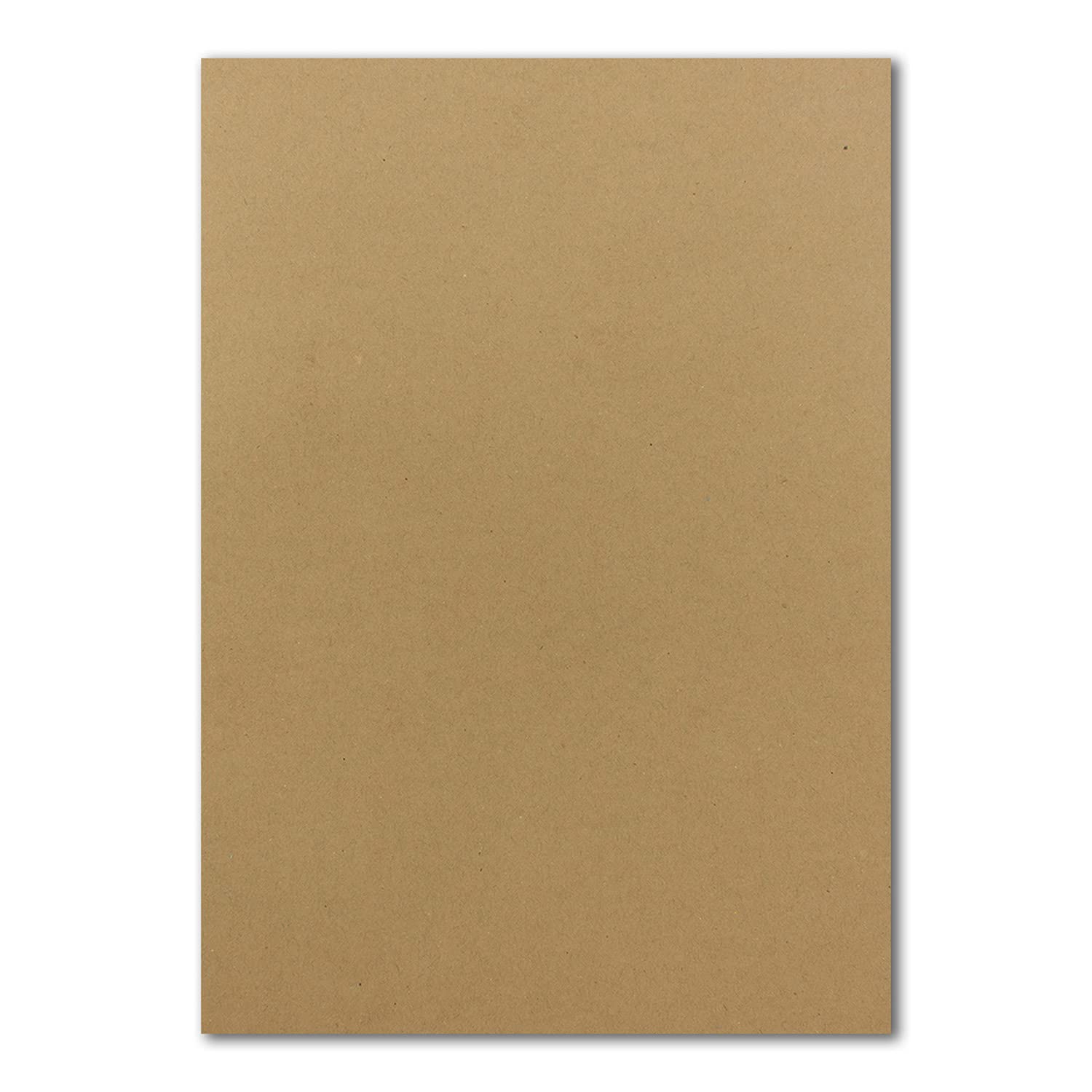FarbenFroh by GUSTAV NEUSER 50 Sheets Kraft Paper A4, 160 g/m², Brown, DIN A4, 21 x 29.7 cm