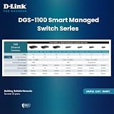 D-Link DGS-1100-05V2 5-Port Gigabit Smart Managed Switch VLAN QoS EEE Fanless view 4