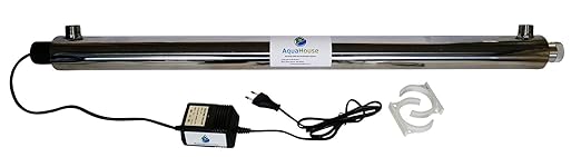 title=AquaHouse ultra violet 55W UV Sistema di trattamento delle acque di 45 litri /