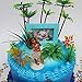 Moana Birthday Cake Topper Set with Moana Figure and Decorative Accessories (Unique Design)