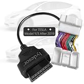 lydesor OBD2 Adapter for Tesla Model 3/Y 26Pin to 16Pin OBDDiagnostic Cable | 26pin Adapter Connector for Tesla Model 3 Model Y for 2019-Present Vehicle,Compatible with X431 Scanner and Other Code Reader