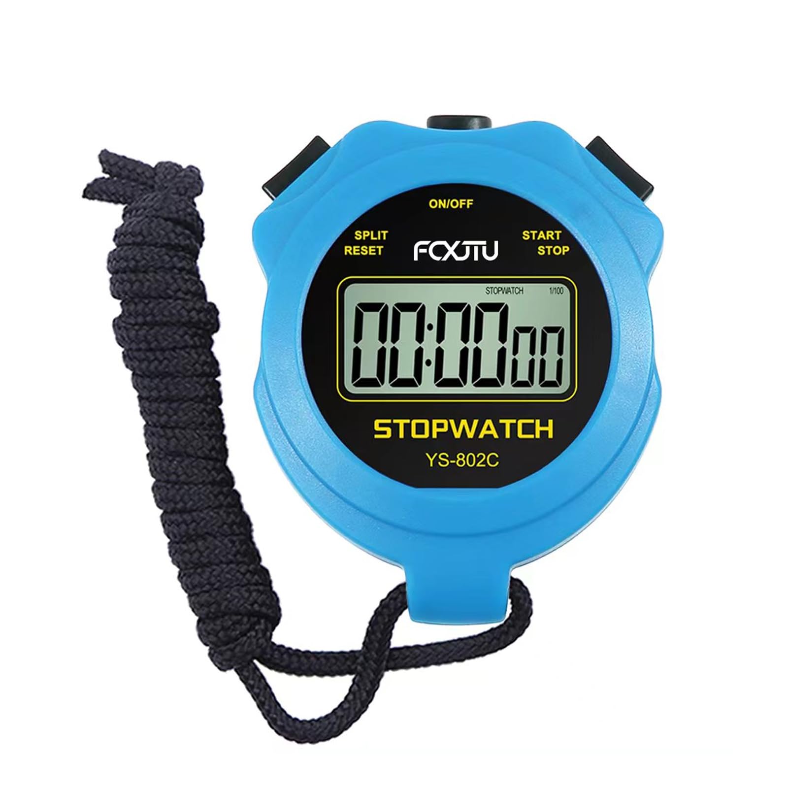 FCXJTU Digital Simple Stopwatch Timer, No Bells, No