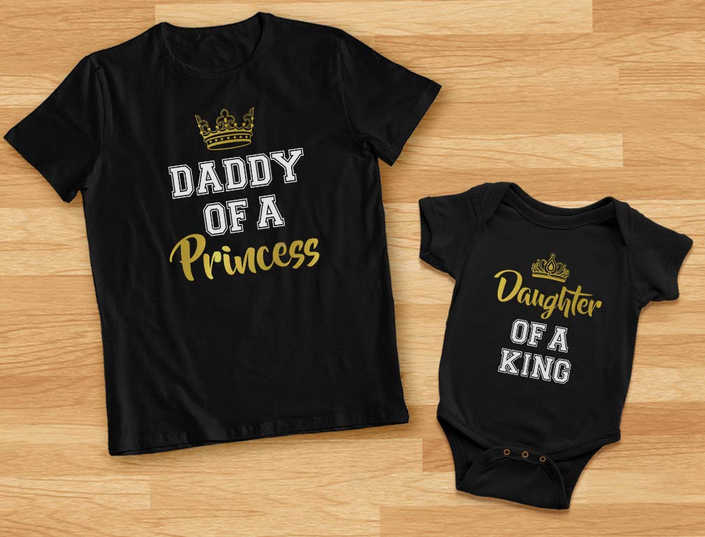 Tstarsdaddy Of A Princess Daughter Of A King Dad Baby Desertcart