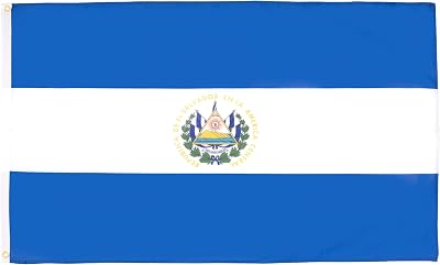 AZ FLAG El Salvador Flag 3x5 ft 100D Polyester with 2 Brass Grommets