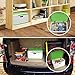 34-Quart/32L Locking Storage Box with Lid Combination Multifunctional Under-bed Security Child Proof Container Movable Sturdy Organizer Bin for Home, Car, Dormitory, Medicine