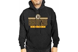 Wright & Ditson NHL Adult Heather Charcoal True Fan Hooded Sweatshirt Unisex - Unisex Cotton Poly Blend - Ultimate Comfort