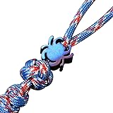 Titanium Beads Paracord Lanyards: 550 Paracord