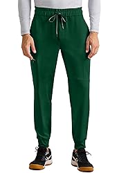 Healing Hands Men's Scrub Pant Nolen Jogger with 6