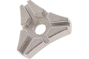 3.2 / / 5mm Bike Wrench Tool Triangular 6 Port Carbon Steel Silver Wheel Repair Adjuster Maintenance High Strength Carbon Ste