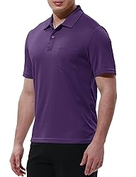 Rdruko Men's Active Polo Shirts Short Sleeve Quick