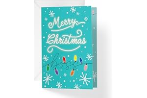 1Up Greetings Christmas Card For Boss | Your Card Helps Animals In Need |5”x7.5” | Single Card + Envelope | Women Owned Small Business Made in USA