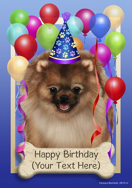 happy birthday pomeranian