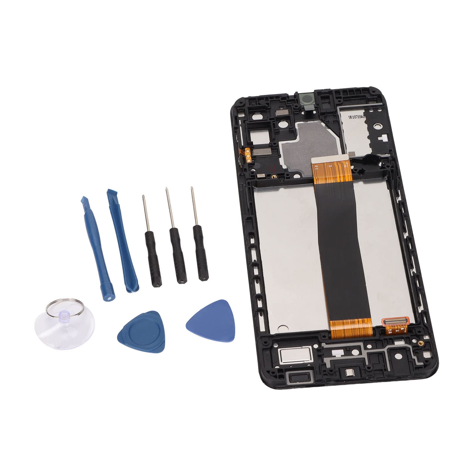 VGEBY LCD Screen Digitizer Assembly, 5G Phone Touch Screen Digitizer Screen Replacement with Frame for Galaxy A32