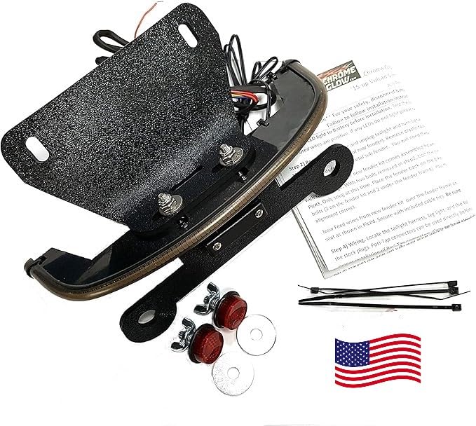 Fender Eliminator Integrated LED Taillight Kit with