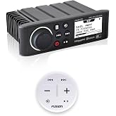 Fusion MS-RA70NSX Marine Entertainment System with Wireless Remote - White