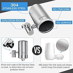 Faucet Water Filter - Filtration System, Large