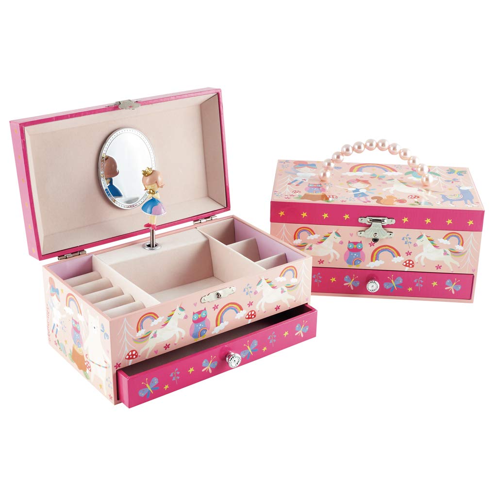Floss & Rock Rainbow Woodland Jewellery Box