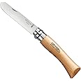 Opinel My First No.7 Stainless Steel Children’s Folding Pocket Knife with Safety Rounded Tip