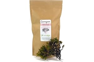 CENALGA Irish Certified (IOFGA) Irish Moss (Carrageen) Whole Leaf - Sustainably hand harvested from wildcrafted seaweed - non-artificial sun-dried - 1.5 oz / 42.5 g We avoid Plastic Pouch