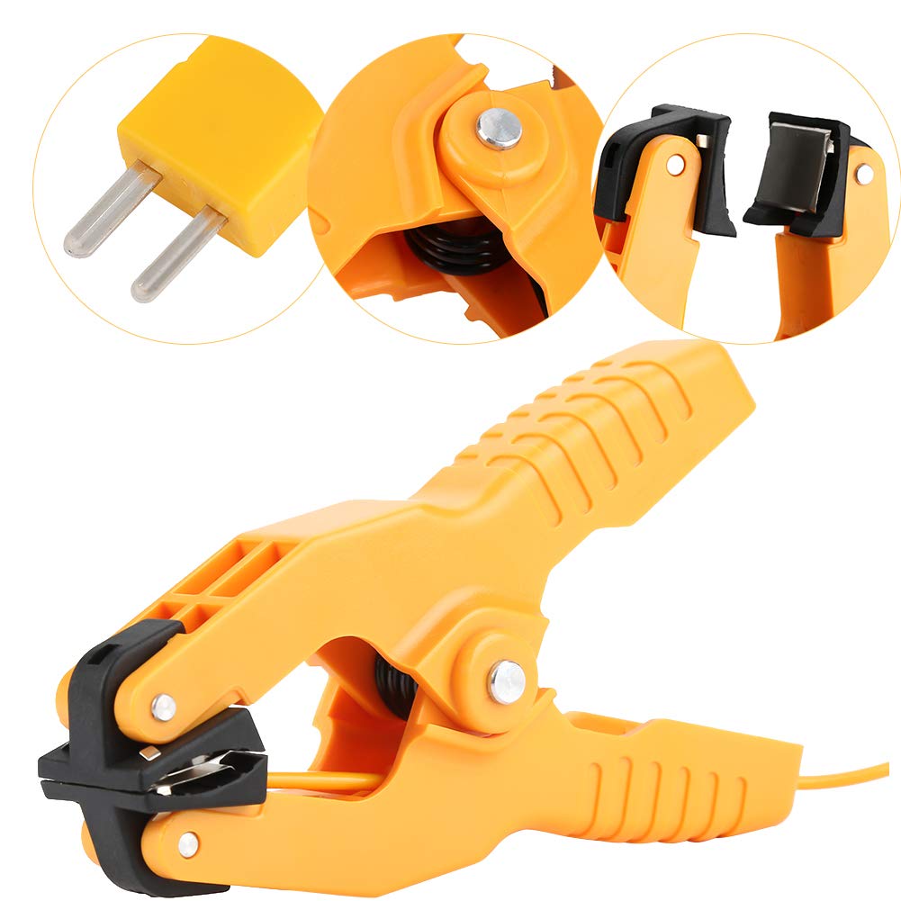 K-Typ-Thermoelement gelbes Kunststoffgehäuse K-Typ-Thermoelement