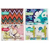 Kleenex Slim Pack Facial Tissue 10 Count 3-ply (Pack of 12)