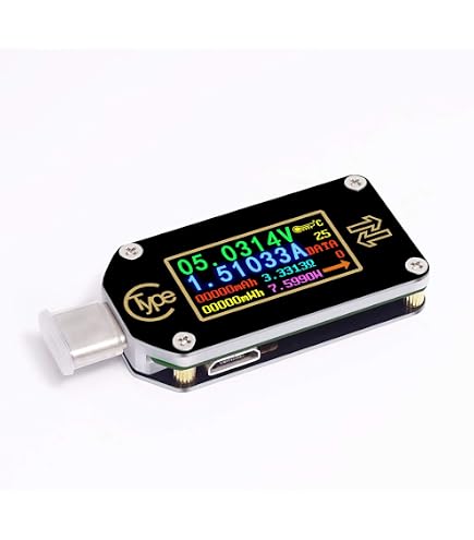 RD UM25C 1.44 Inch 5A USB 2.0 Type C Tester Voltage Current Power