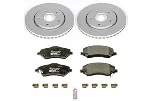 Power Stop ESK3118 Front Euro-Stop Brake Kit Chrysler Dodge VW Ram For Chrysler Town & Country, Dodge Grand Caravan, Dodge Journey, Ram C/V, VW Routan [Model Specific]